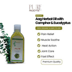 Aag Herbal Oil with Camphor & Eucalyptus