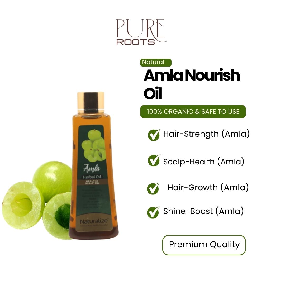 Amla Nourish Oil – Pure Roots