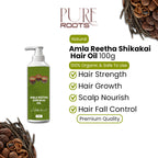 Amla Reetha Shikakai Hair Oil – 120ml