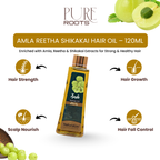 Amla Reetha Shikakai Hair Oil – 120ml
