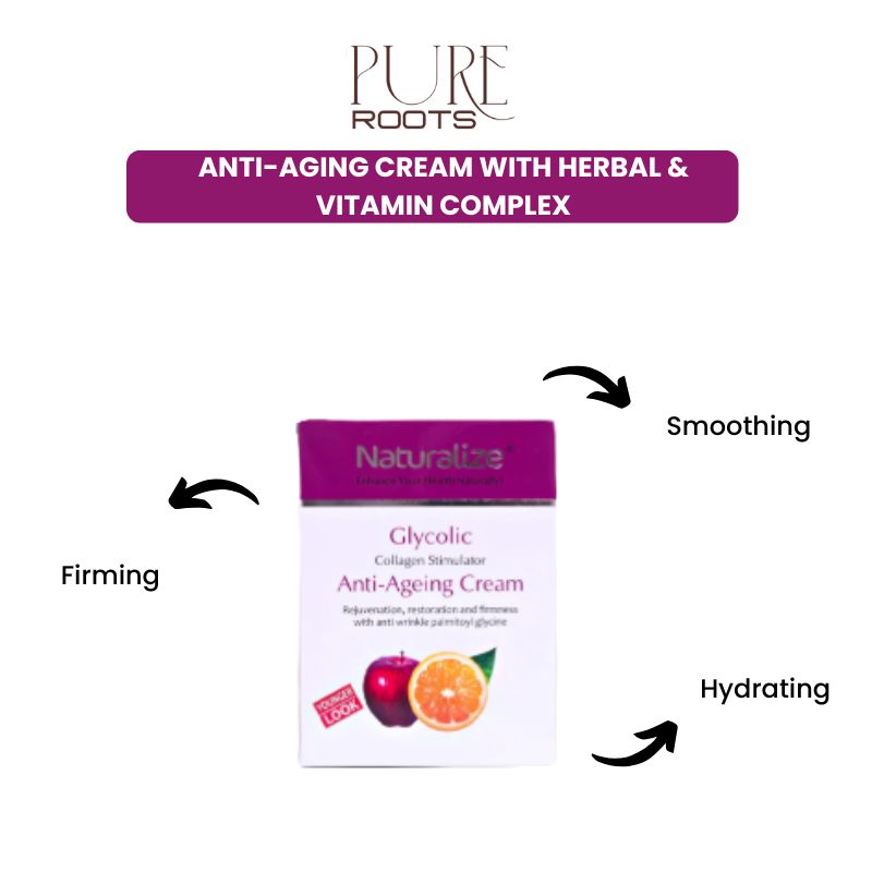 Anti-Aging Cream with Herbal & Vitamin Complex