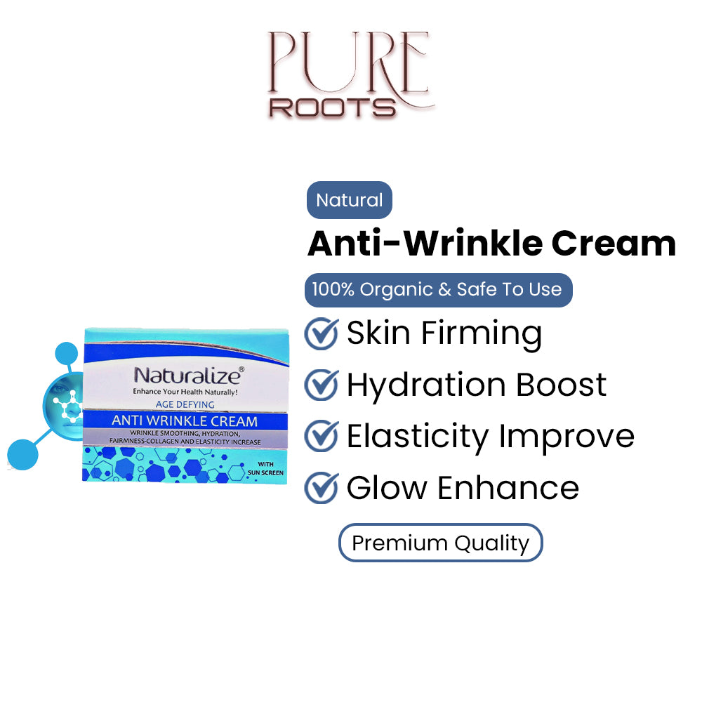 Anti-Wrinkle Cream with Retinol & Vitamin E (blue)