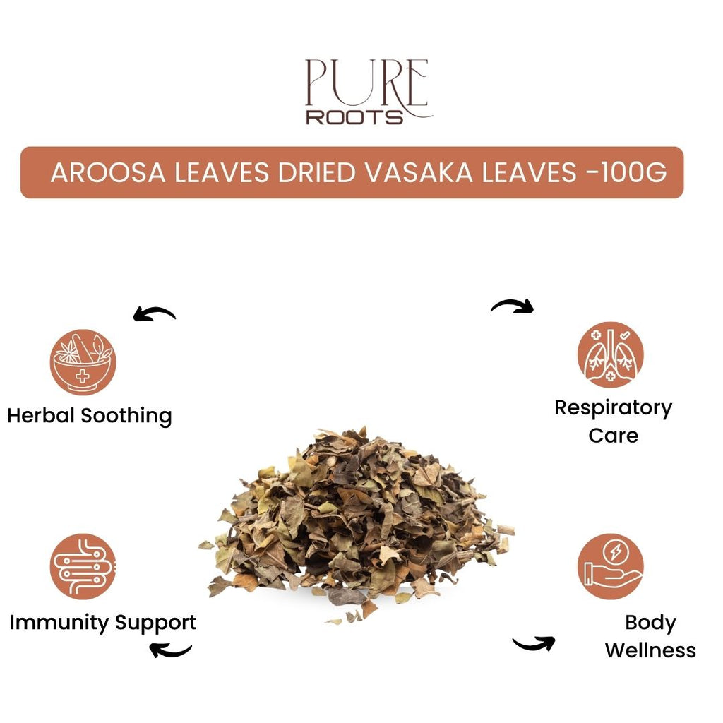 Aroosa Leaves Dried Vasaka Leaves -100g