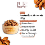 Australian Almonds – Premium 100g