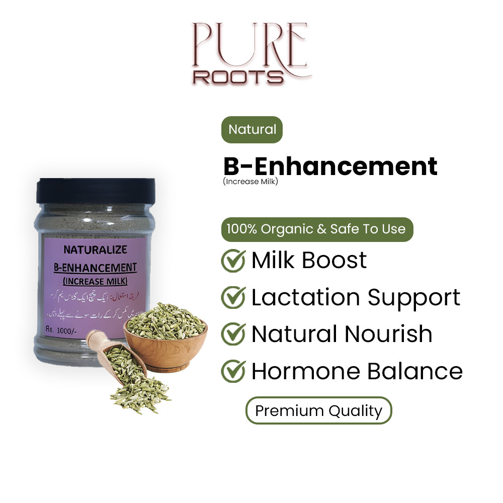 B-Enhancement (Increase Milk) Powder (Breast Enhancement) with Fenugreek & Fennel Seeds