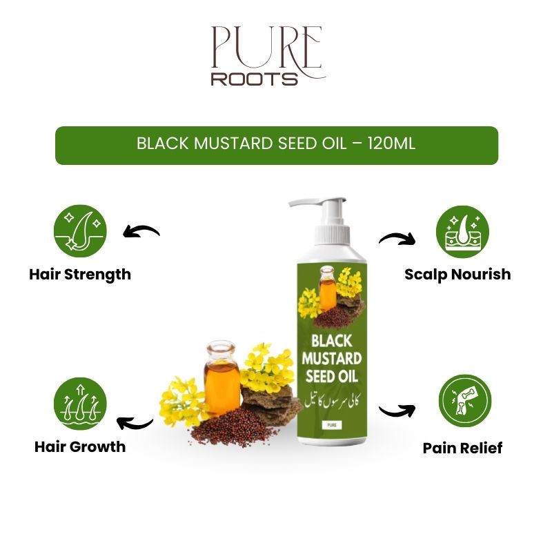 Black Mustard Seed Oil – 120ml
