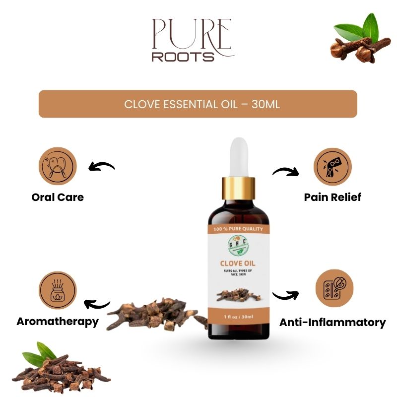 Clove Essential Oil – 30ml