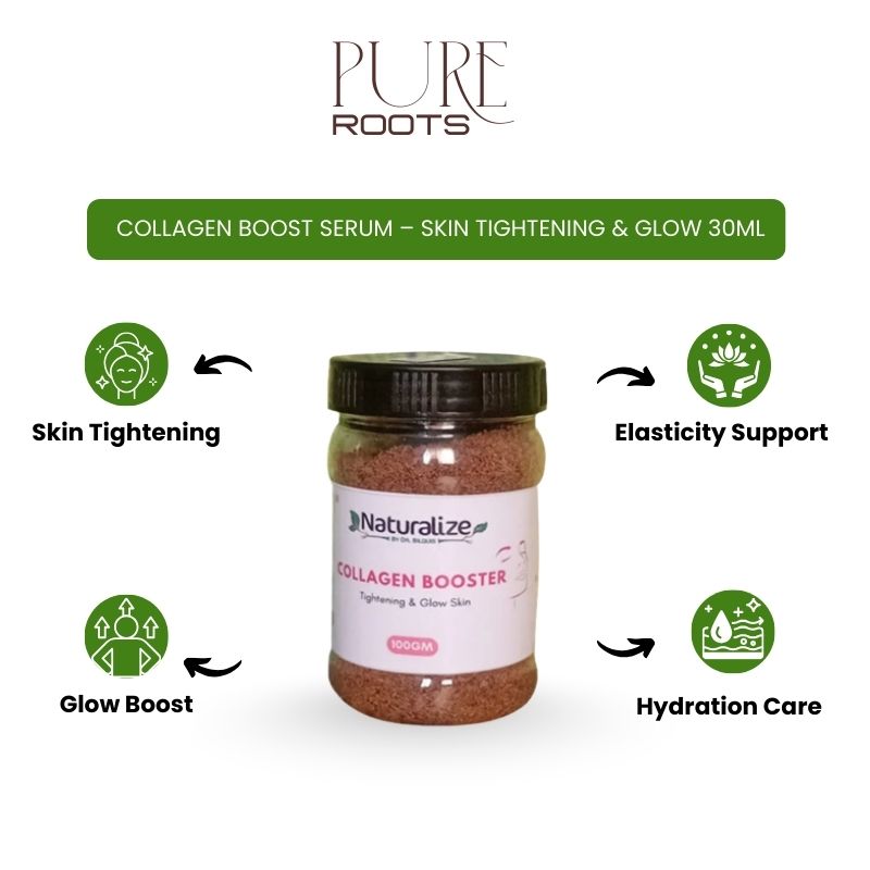 Collagen Boost Serum – Skin Tightening & Glow Powder
