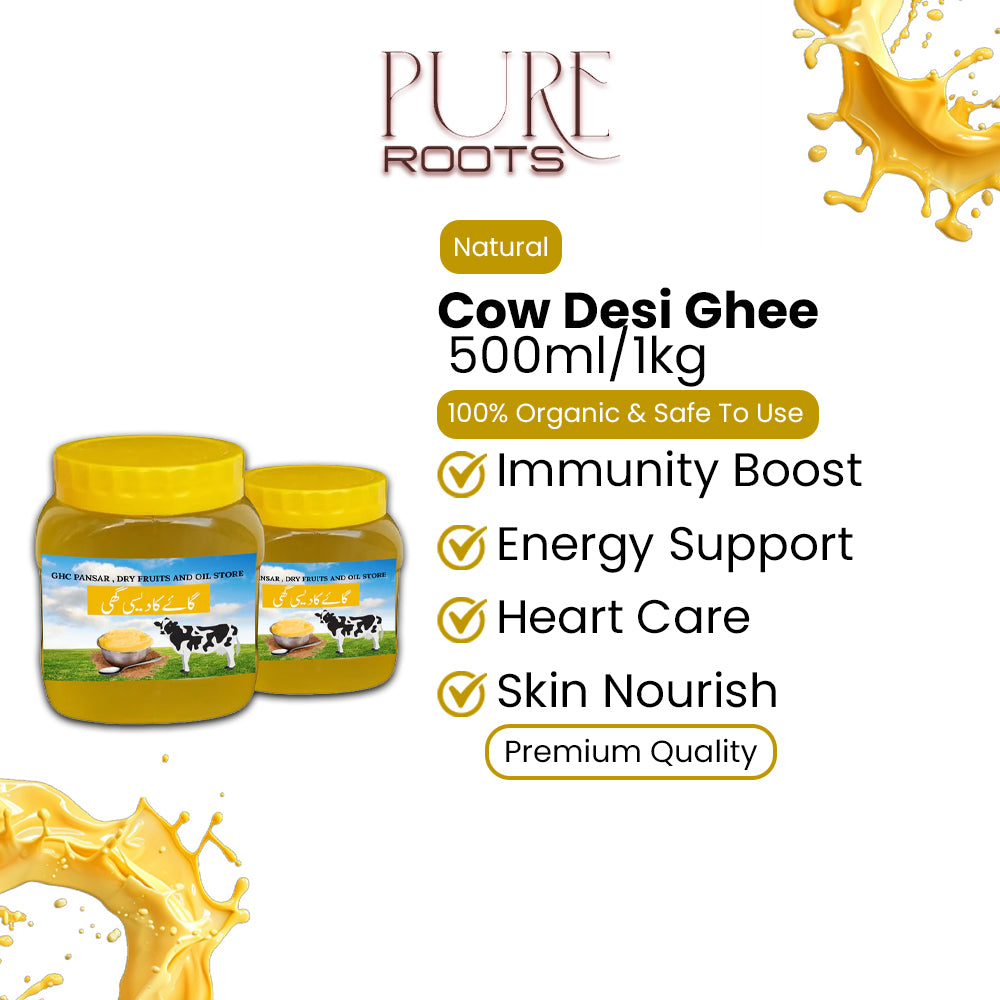 Cow Desi Ghee – 500ml / 1kg