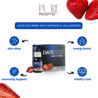 Dateless Drink with Saffron & Goji Berries