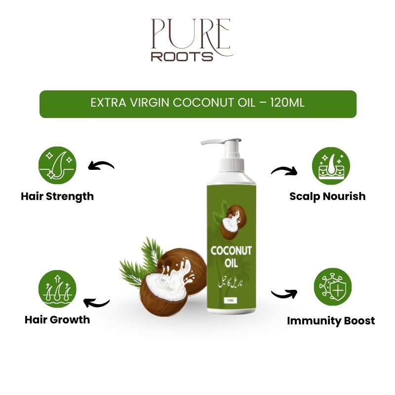 Extra Virgin Coconut Oil – 120ml
