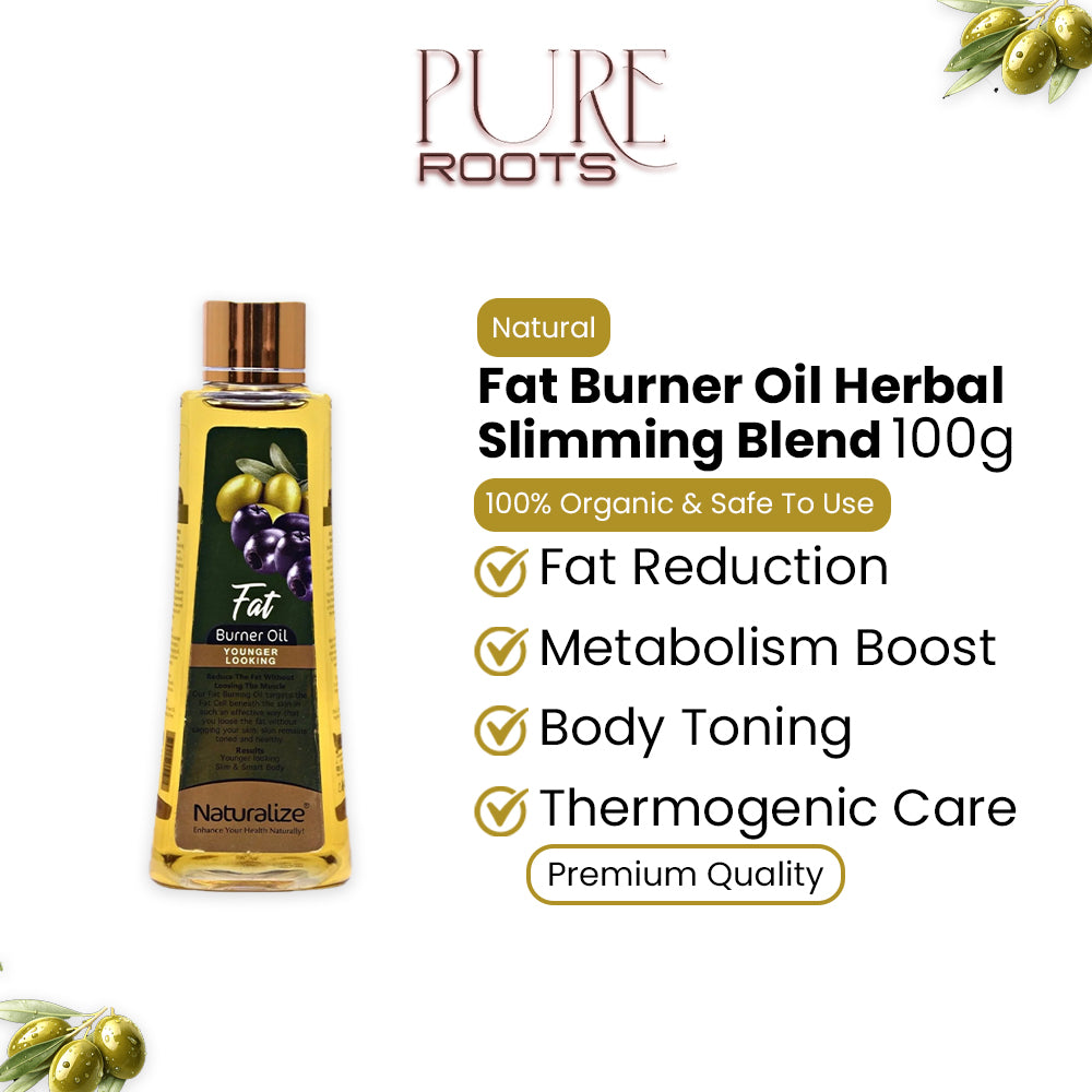 Fat Burner Oil – Herbal Slimming Blend 100ml
