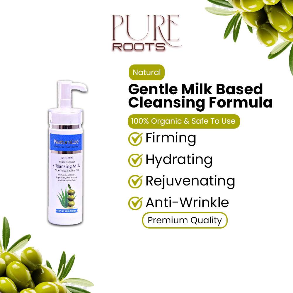 Gentle Milk-Based Cleansing Formula