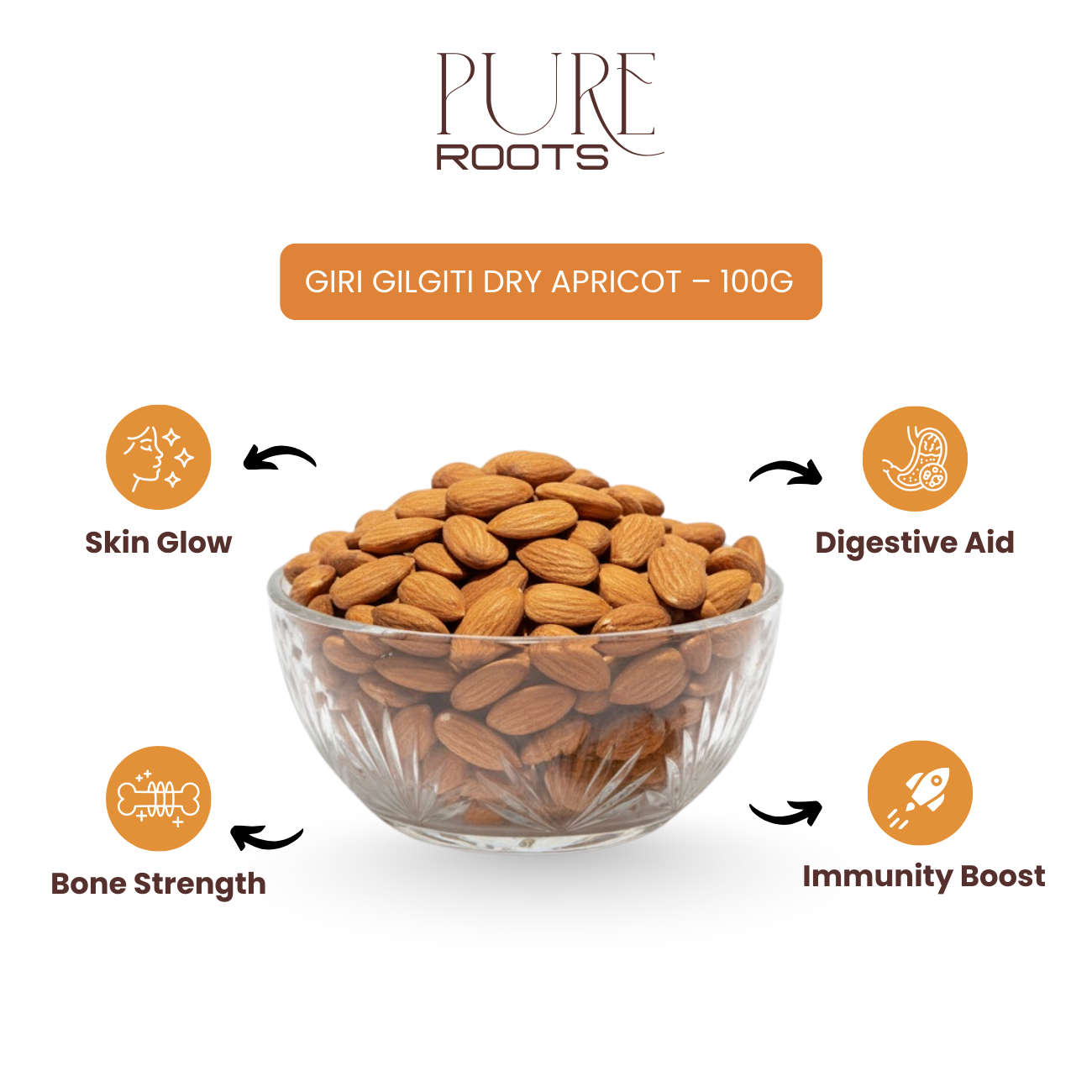 Giri Gilgiti Dry Apricot – 100g