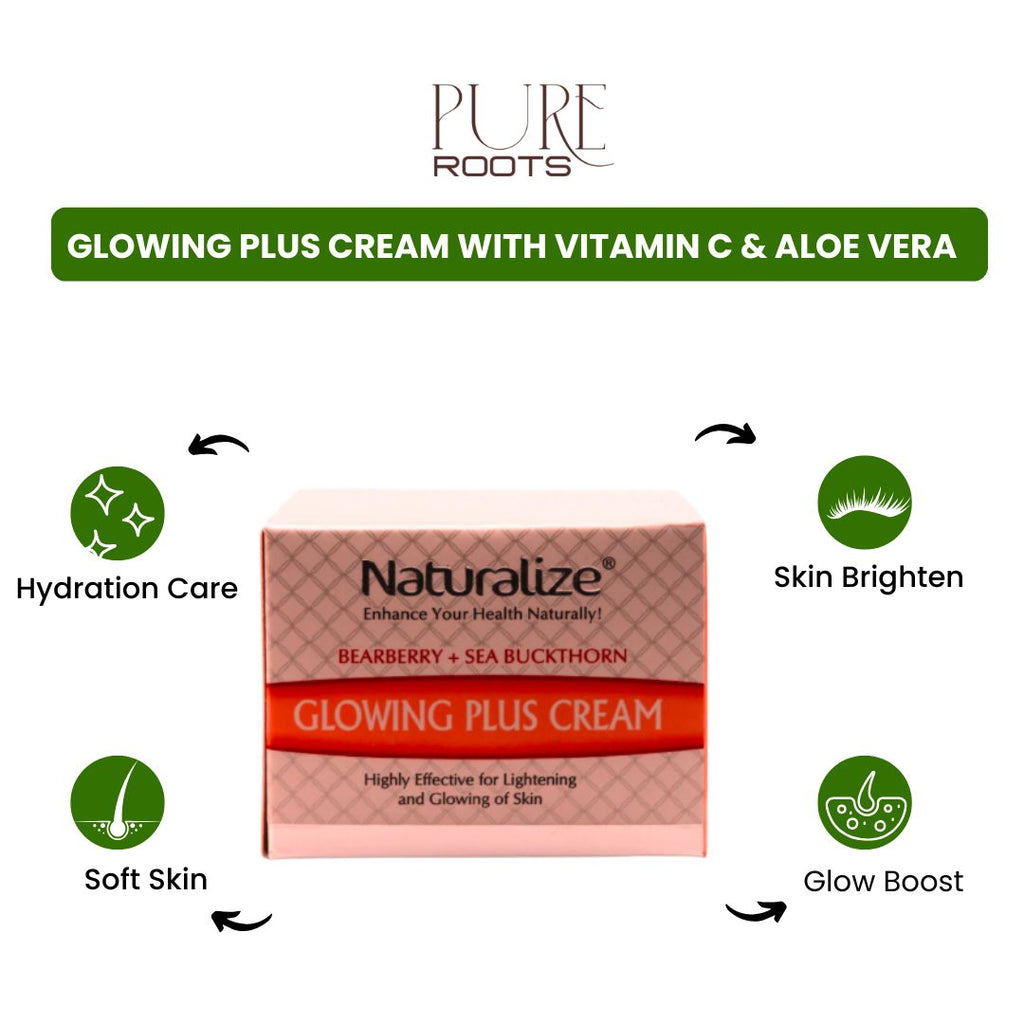 Glowing Plus Cream with Vitamin C & Aloe Vera