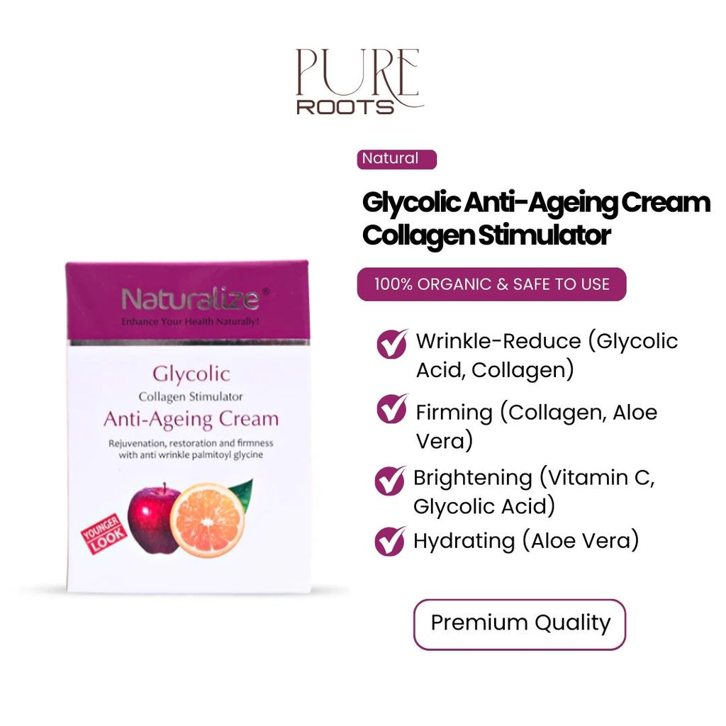 Glycolic Anti-Ageing Cream Collagen Stimulator
