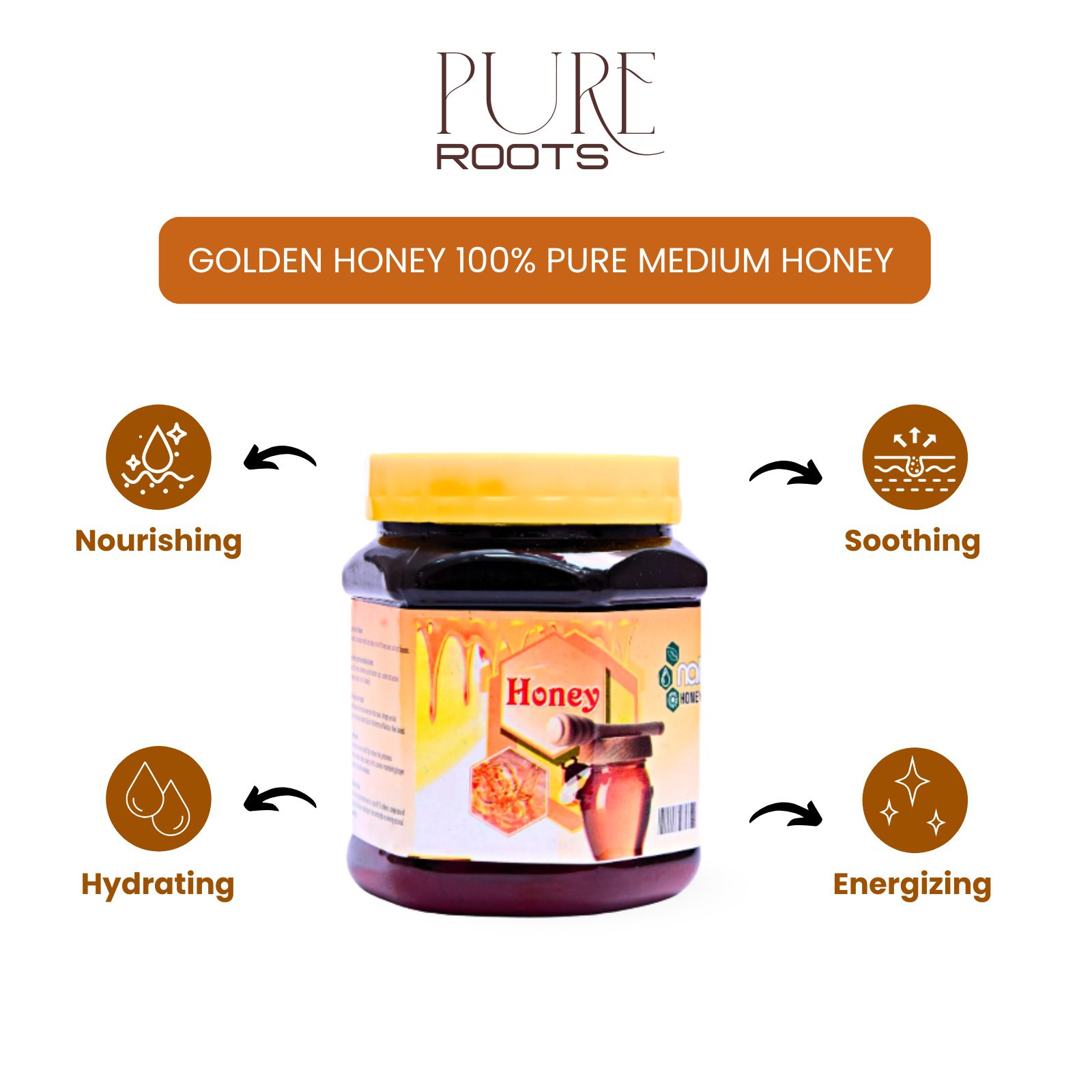 Golden Pure Honey – 250g