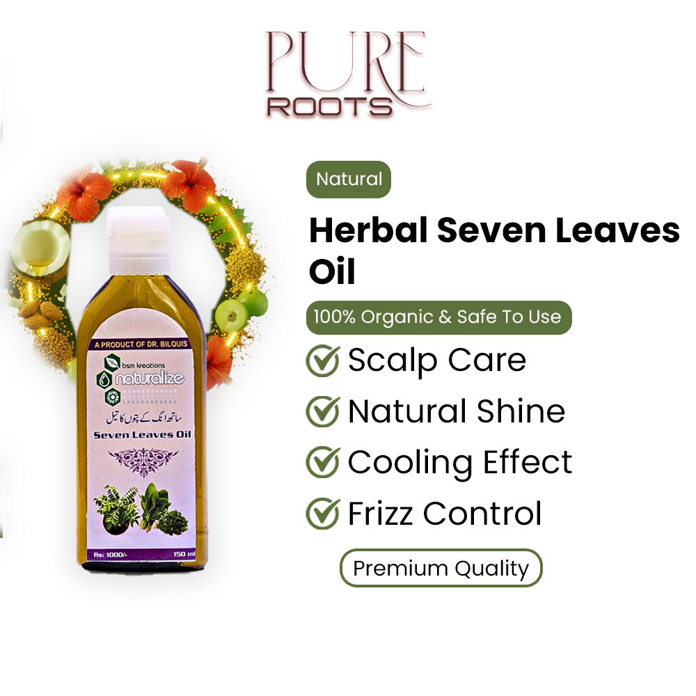 Herbal Seven Leaves Oil with Neem & Eucalyptus