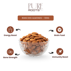 Irani Desi Almonds – 100g