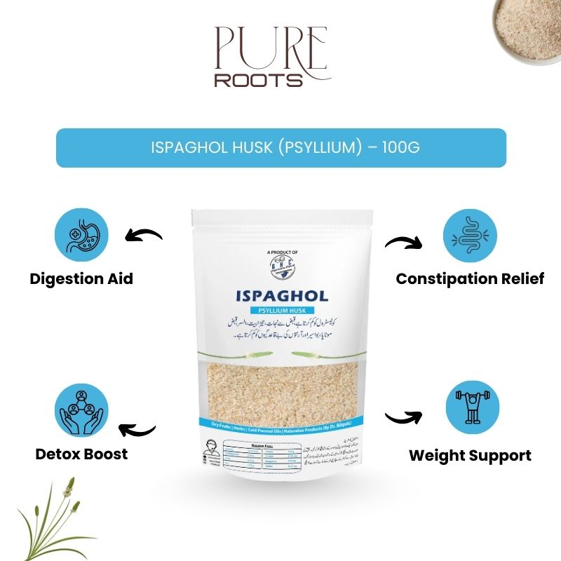 Ispaghol Husk (Psyllium) – 100g