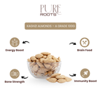 Kaghzi Almonds – A Grade 100g