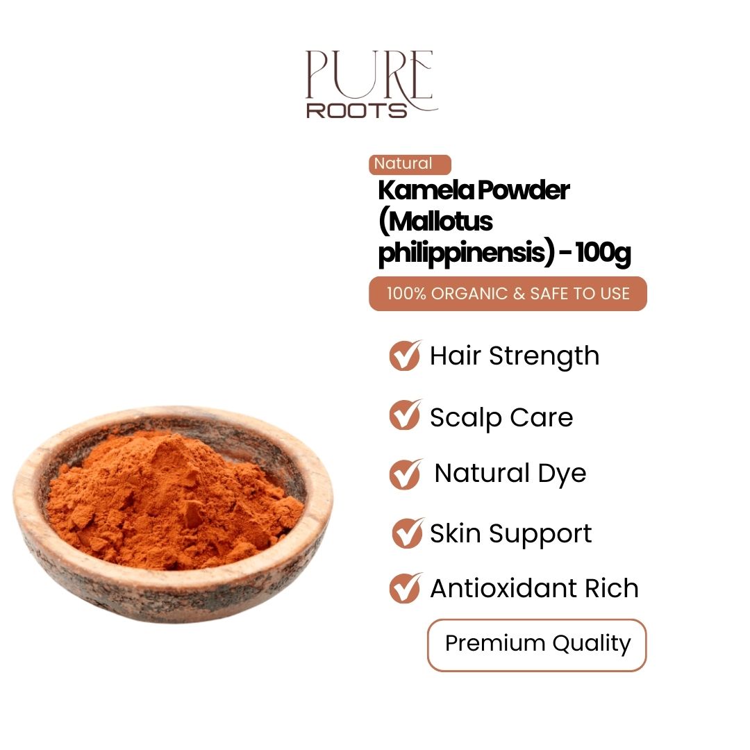 Kamela Powder (Mallotus philippinensis) - 100g