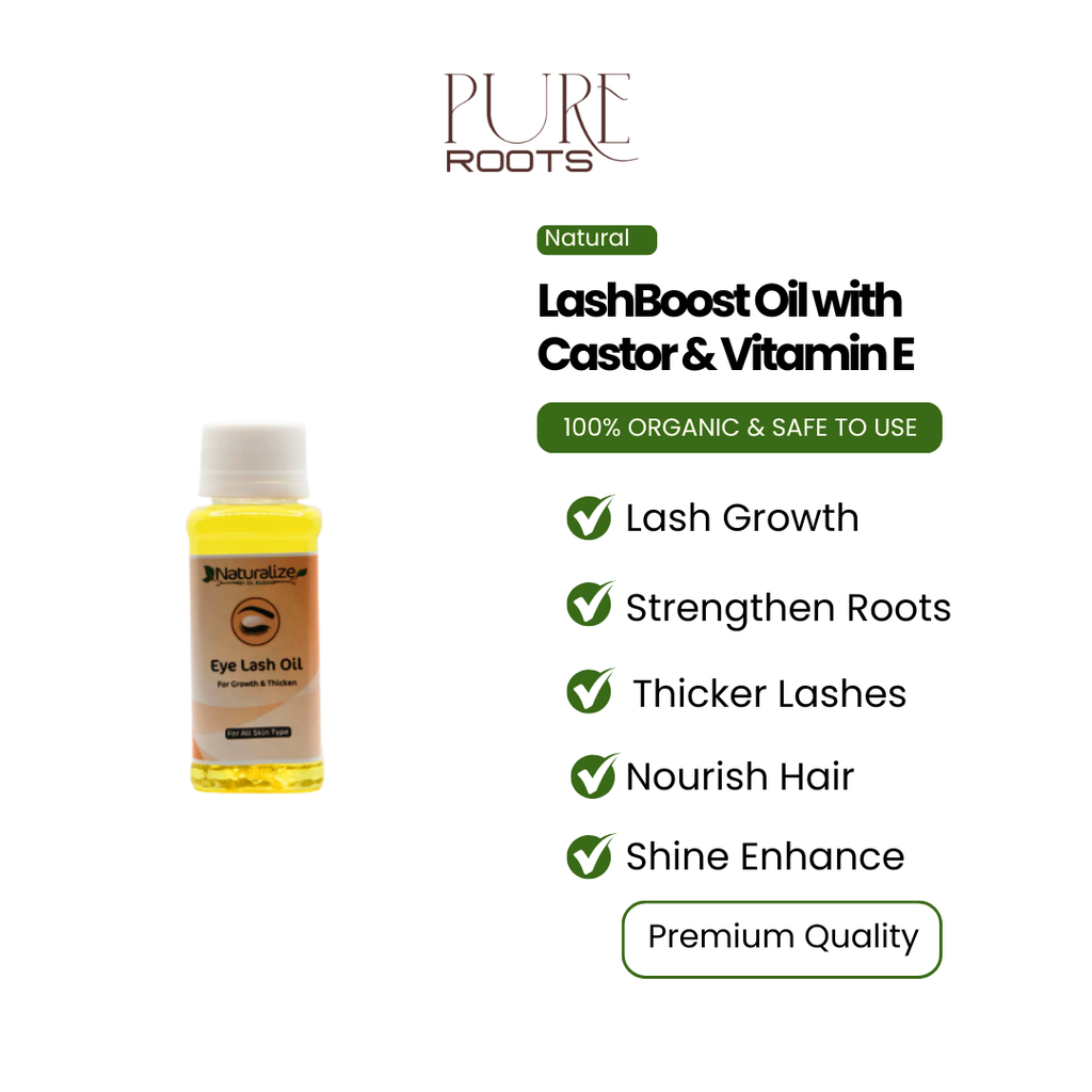 LashBoost Oil with Castor & Vitamin E