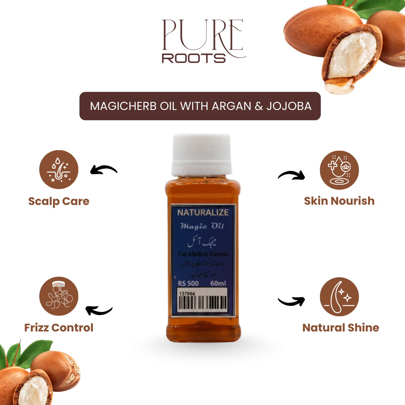 MagicHerb Oil with Argan & Jojoba