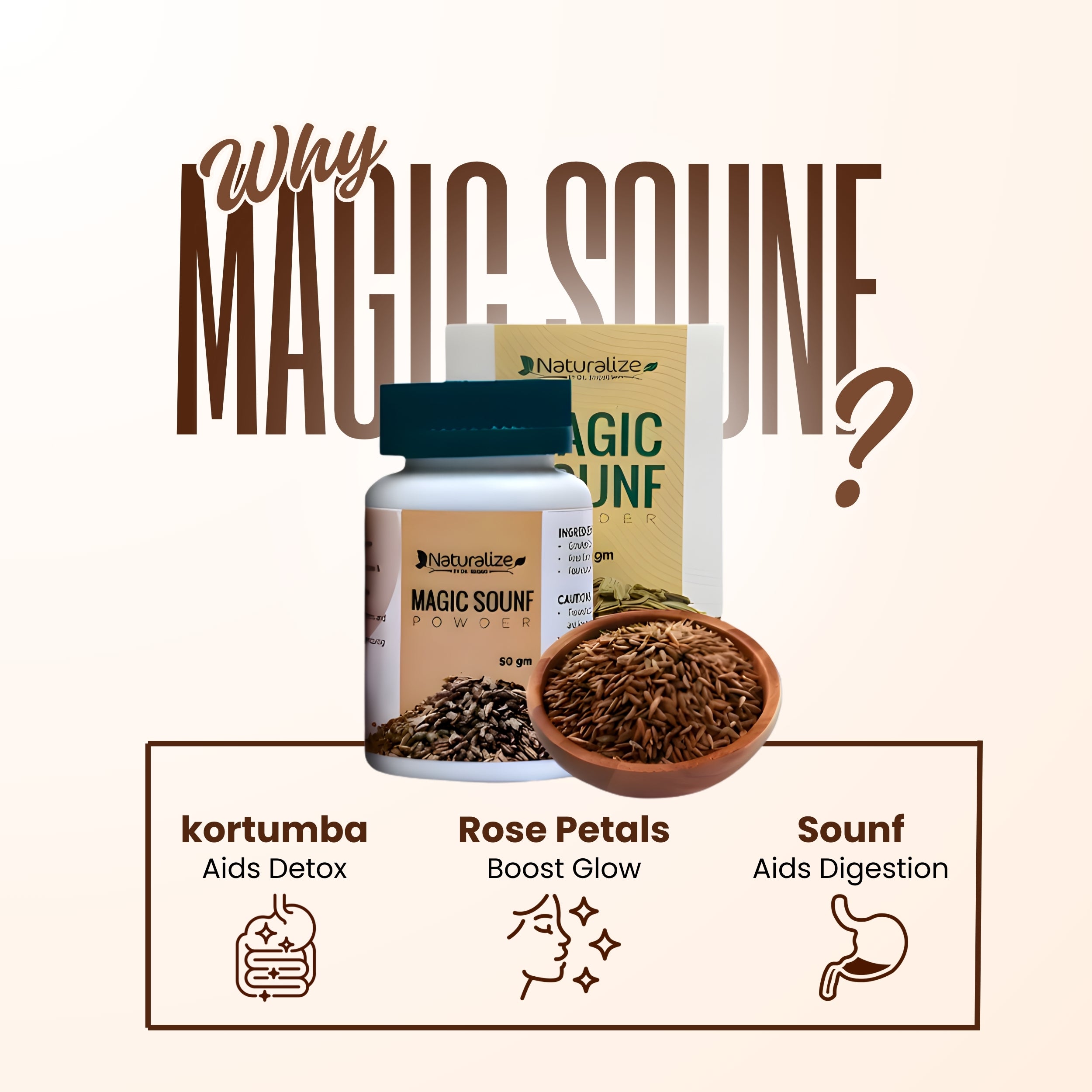 Magic Sounf (10 se 15 Kilo Kam Karein) 100% Herbal and Approved