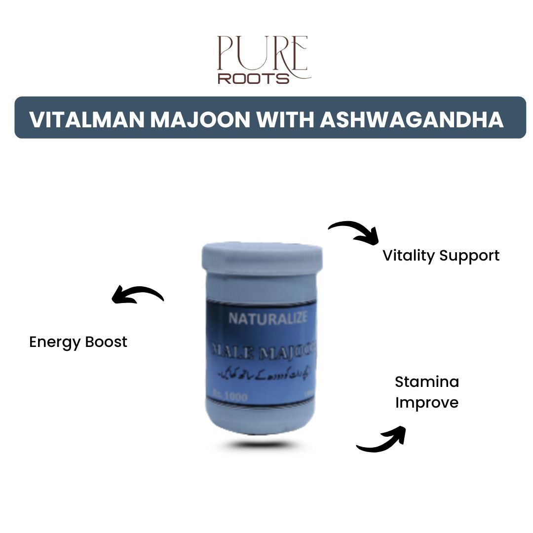 VitalMan Majoon with Ashwagandha & Safed Musli