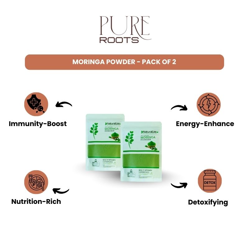 Moringa Powder - Pack of 2