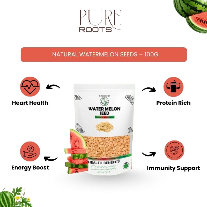 Natural Watermelon Seeds – 100g