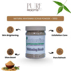 Natural Whitening Scrub Powder – 100g