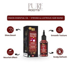 Onion Essential Oil – Strong & Lustrous Hair Blend