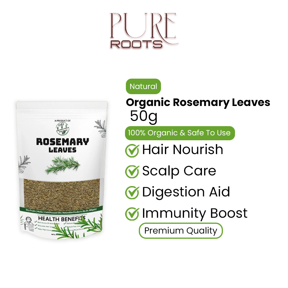 Organic Rosemary Leaves – 50g