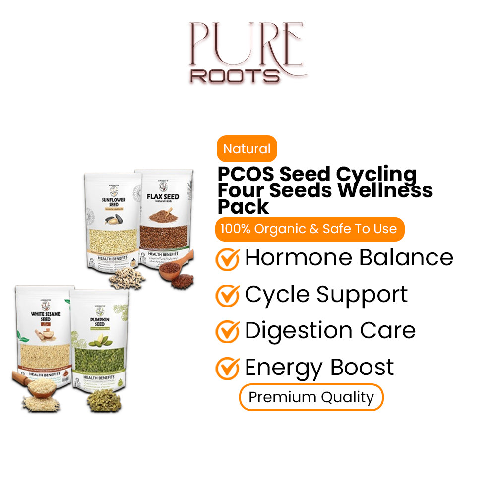 PCOS Seed Cycling – Four Seeds Wellness Pack
