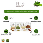 PCOS Seed Cycling – Four Seeds Wellness Pack