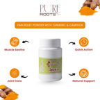 Pain Relief Powder with Turmeric & Camphor