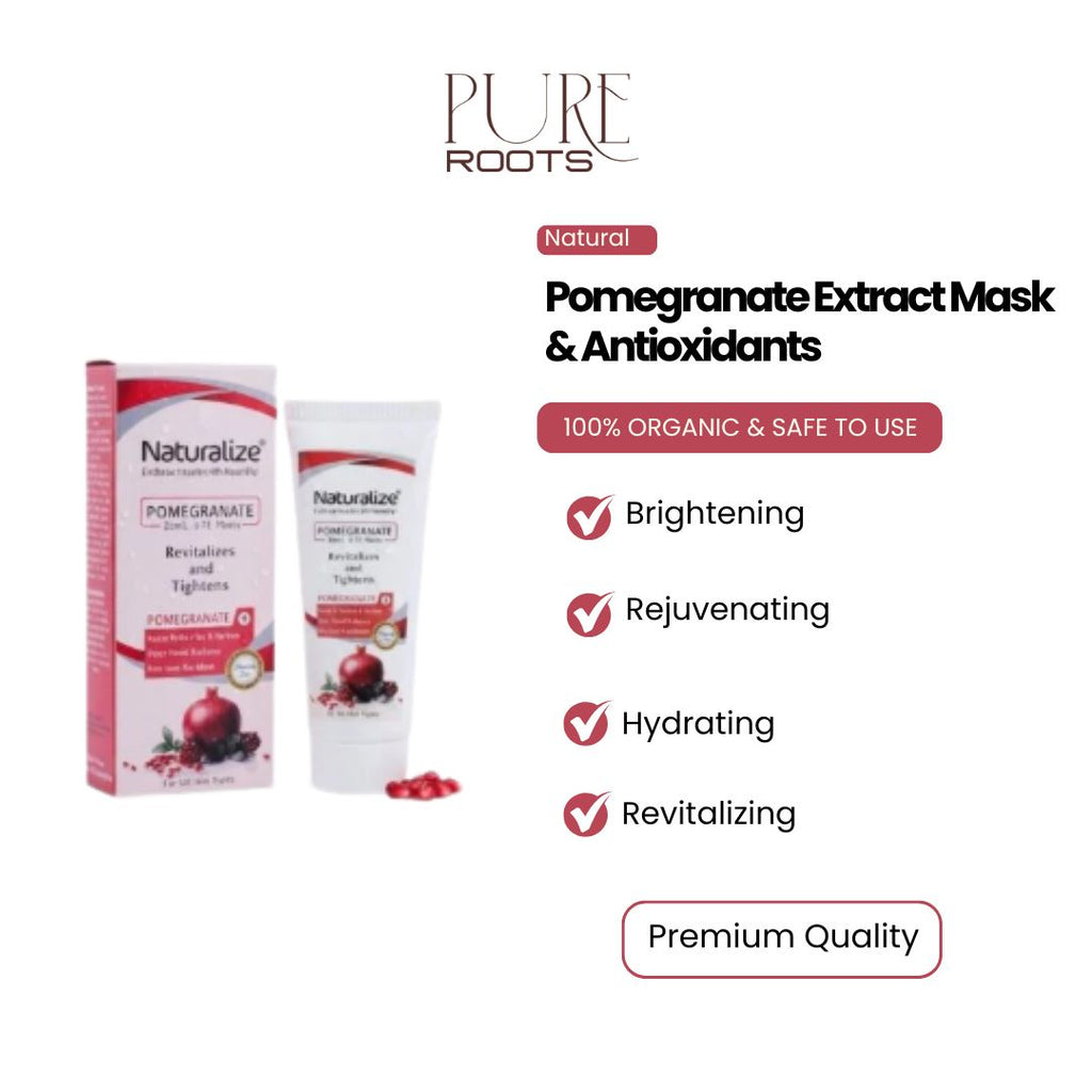Pomegranate Extract Mask & Antioxidants