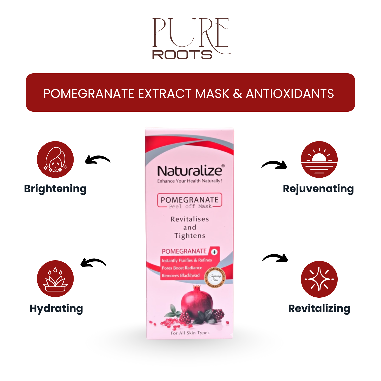 Pomegranate Extract Mask & Antioxidants