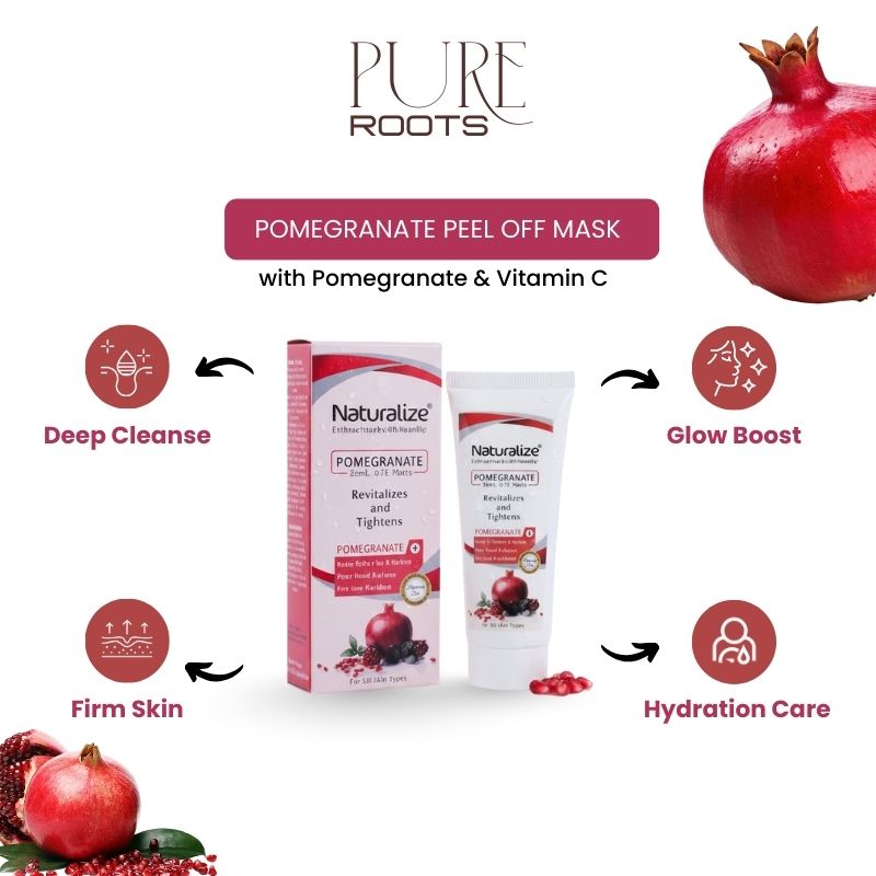 Pomegranate Extract Mask & Antioxidants