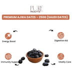 Premium Ajwa Dates – 250g (Saudi Dates)