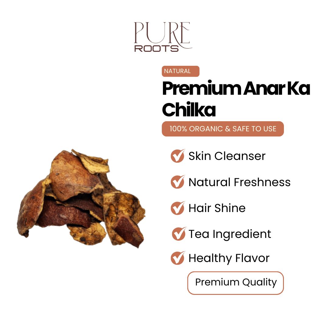 Premium Anar Ka Chilka (Dry Pomegranate peel) 100gm