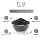 Premium Black Sesame Seeds – 100g