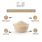 Premium Khaskhas White Poppy seed - 100g