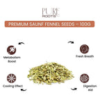 Premium Saunf Fennel Seeds – 100g