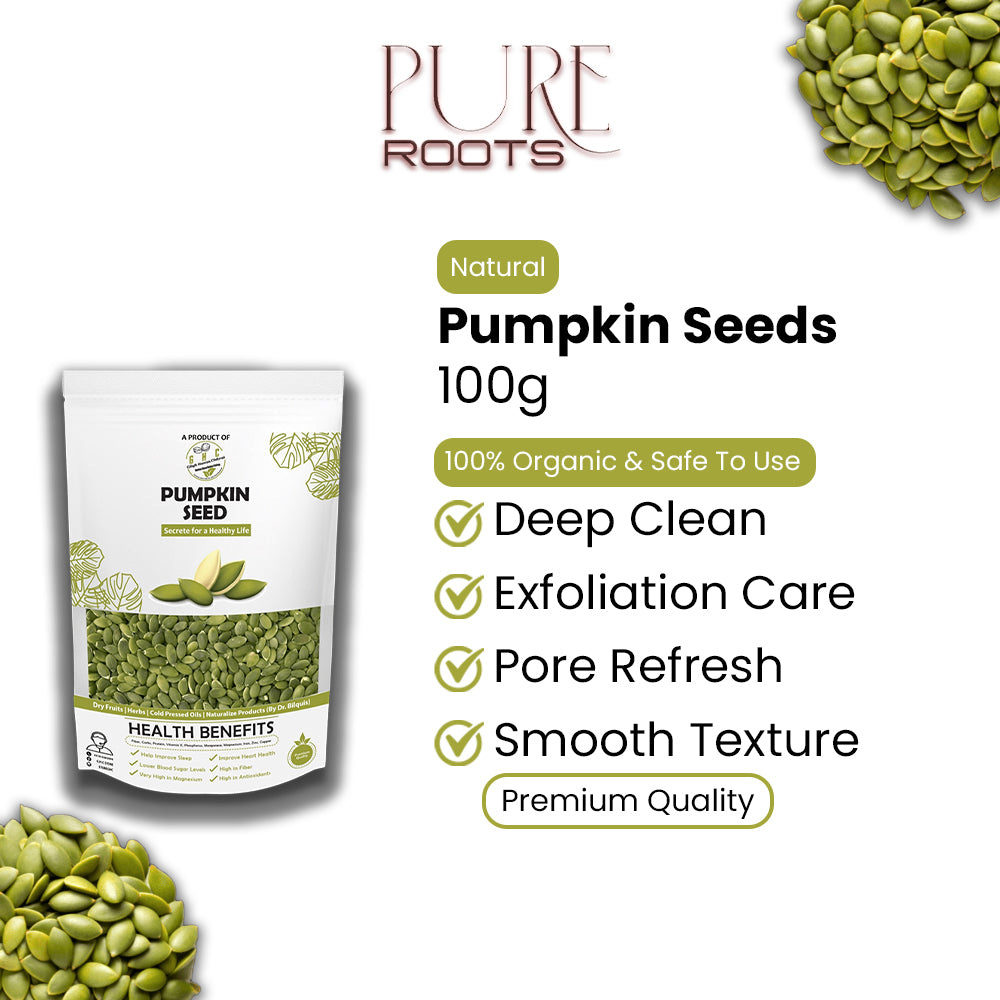 Natural Pumpkin Seeds – 100g