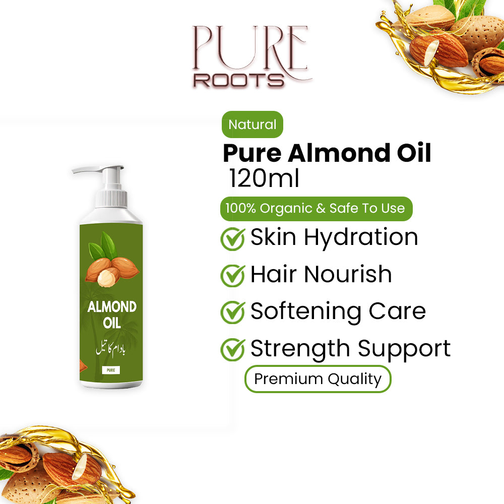 Pure Almond Oil – 120ml