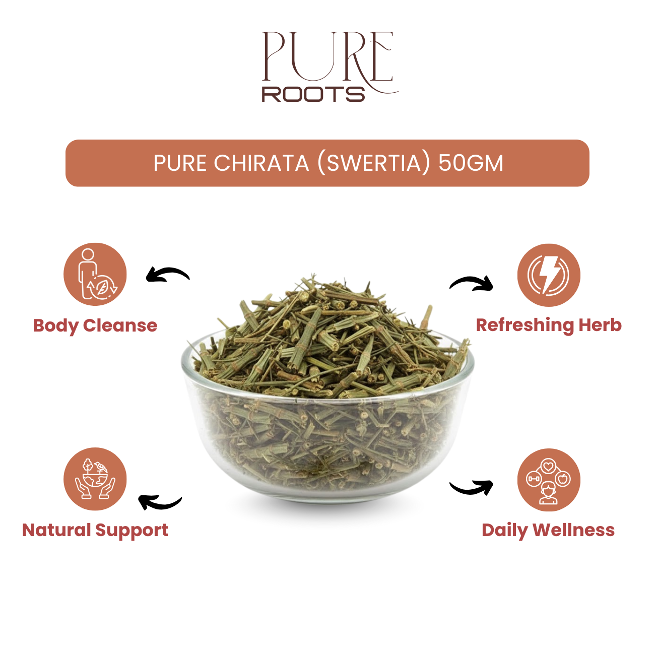 Pure Chirata (Swertia) – 50g