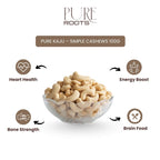 Pure Kaju – Simple Cashews 100g
